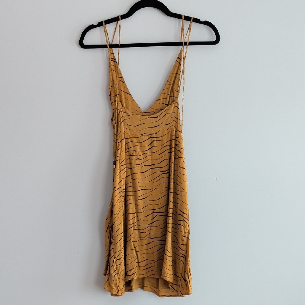 Urban Outfitters Mustard Backless Dress - Picture 3 of 3